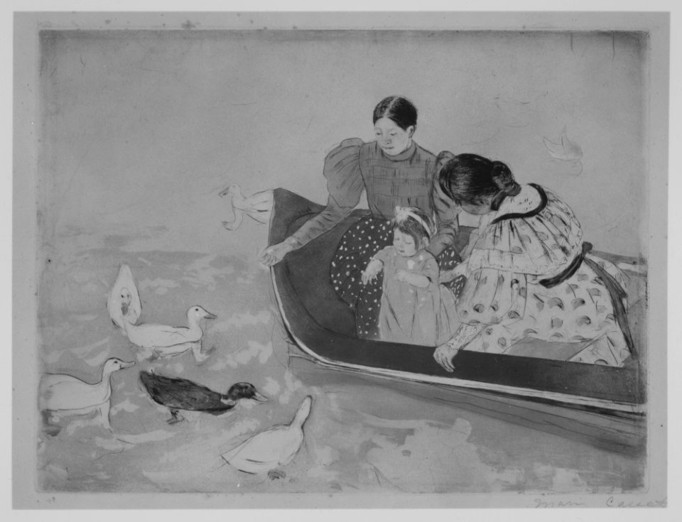 Feeding the Ducks MET MM29708