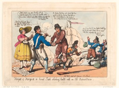 Forget & Forgive, or Honest Jack Shaking Hands with and Old Acquaintance MET DP872735