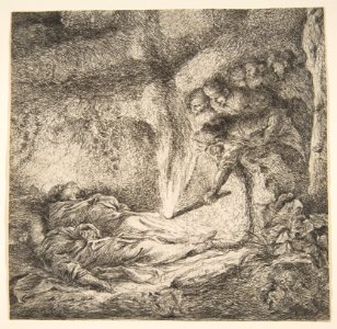Finding the bodies of Saints Peter and Paul (fragment) MET DP816379