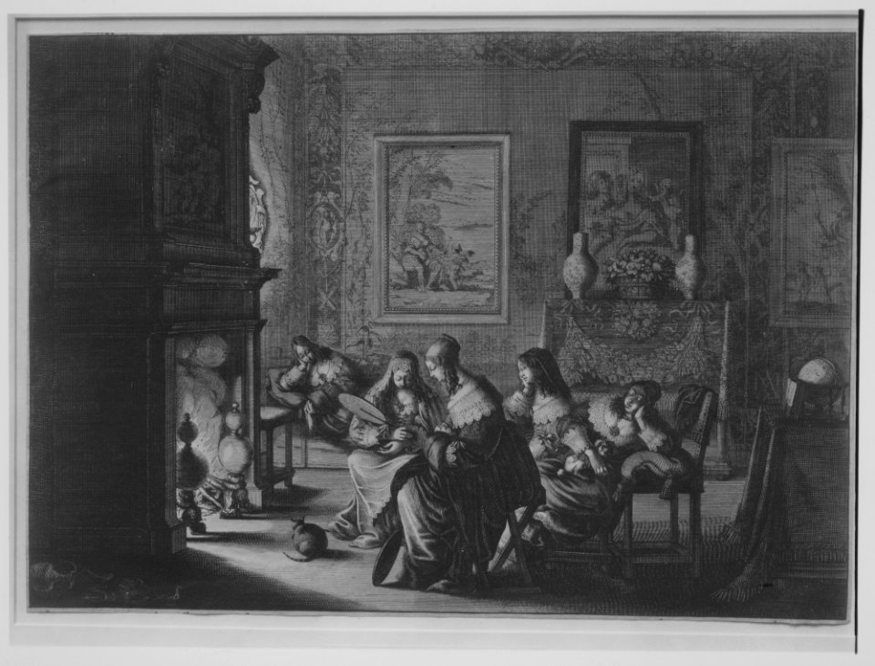 Foolish Virgins Sleeping (Les Vierges folles sommolent en attendant l'arrivée de l'époux) MET MM4850