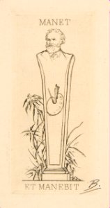 Ex-libris Manet MET DP814125