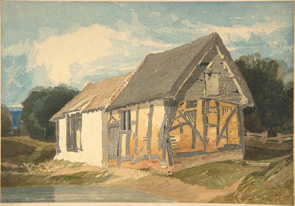 Farm Building by a Pond MET DP801051