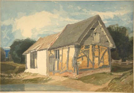 Farm Building by a Pond MET DP801051