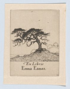 Ex Libris Emma Eames MET DP873088