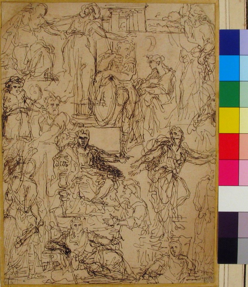 Figure Studies for a Judgment Scene MET 1984.247