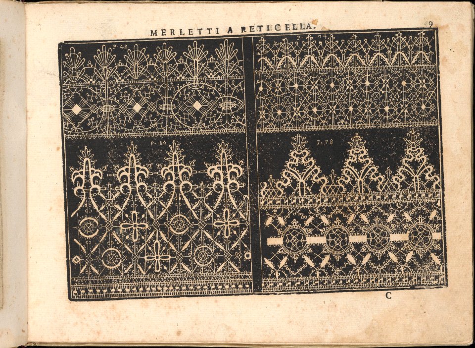 Fiore D'Ogni Virtu Per le Nobili Et Honeste Matrone, page 9 (recto) MET DP362368