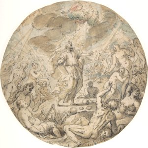 Ezekiel in the Valley of the Dry Bones MET DP803088