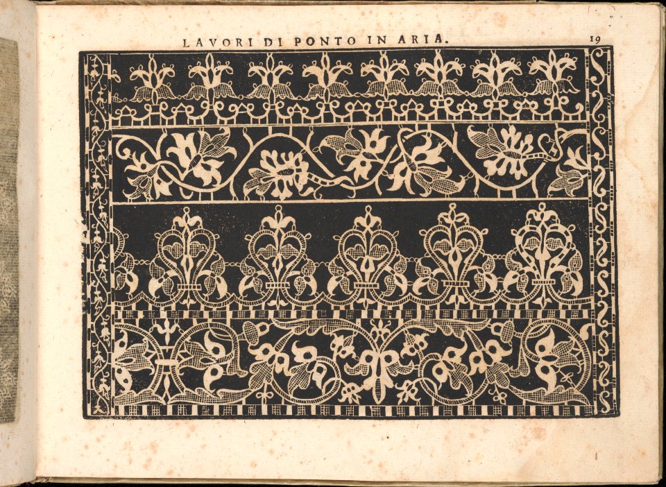 Fiore D'Ogni Virtu Per le Nobili Et Honeste Matrone, page 19 (recto) MET DP362378