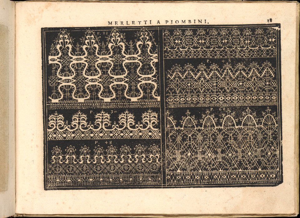 Fiore D'Ogni Virtu Per le Nobili Et Honeste Matrone, page 38 (recto) MET DP362397