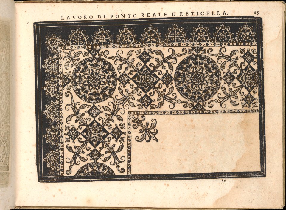 Fiore D'Ogni Virtu Per le Nobili Et Honeste Matrone, page 25 (recto) MET DP362384
