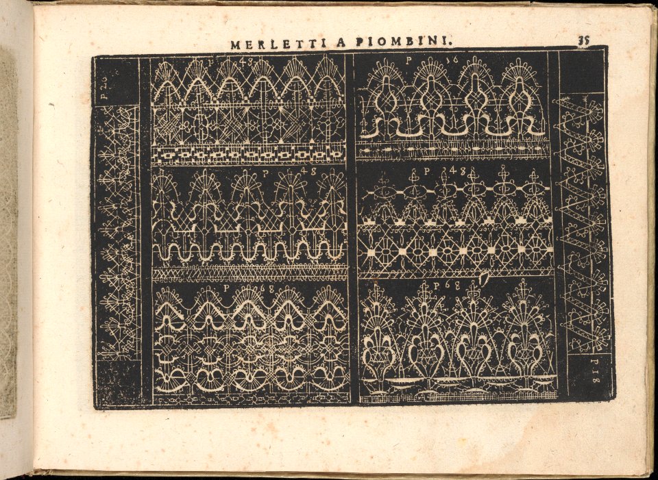 Fiore D'Ogni Virtu Per le Nobili Et Honeste Matrone, page 35 (recto) MET DP362394