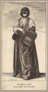 English Lady in Winter Costume (The Winter habit of ane English Gentlewoman) MET DP823907
