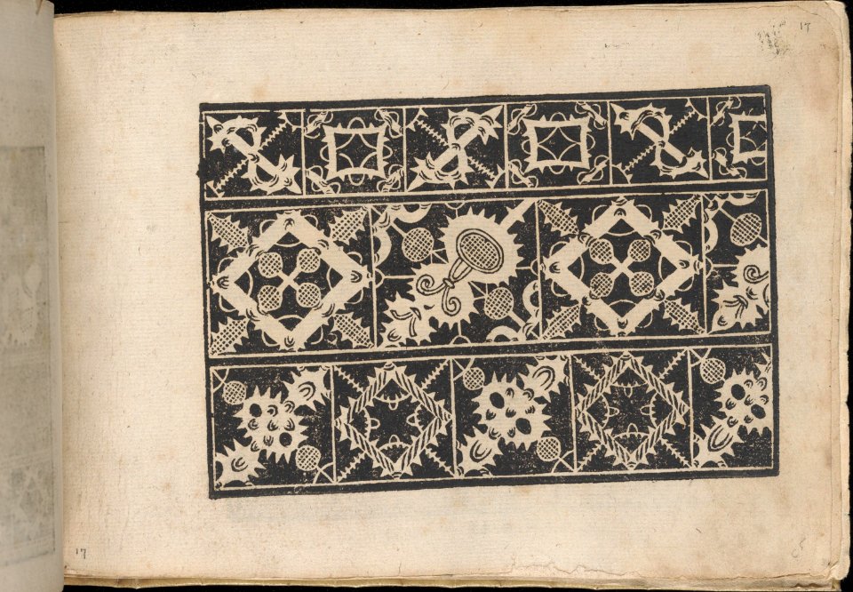 Fiori di Ricami Nuovamente Posti in Luce, page 17 (recto) MET DP362545