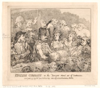 English Curiositiy or The Foreigner Stared Out of Countenance MET DP872131