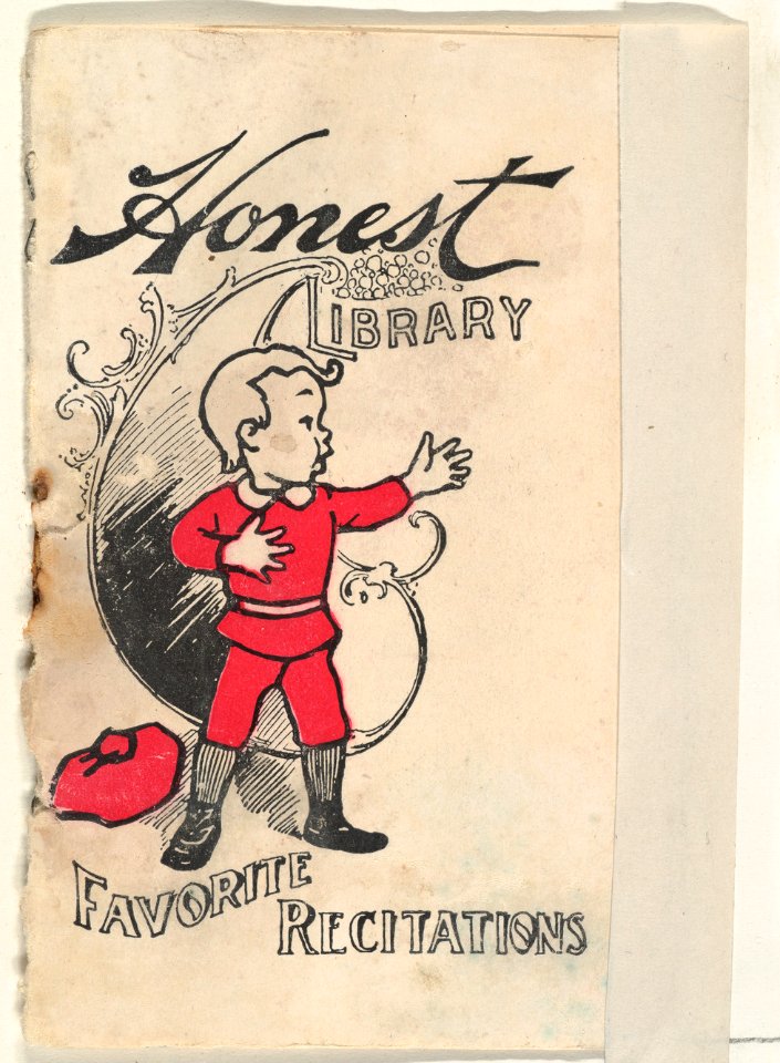 Favorite Recitations, from the Honest Library series (N115) issued by Duke Sons & Co. to promote Honest Long Cut Tobacco MET DPB873468