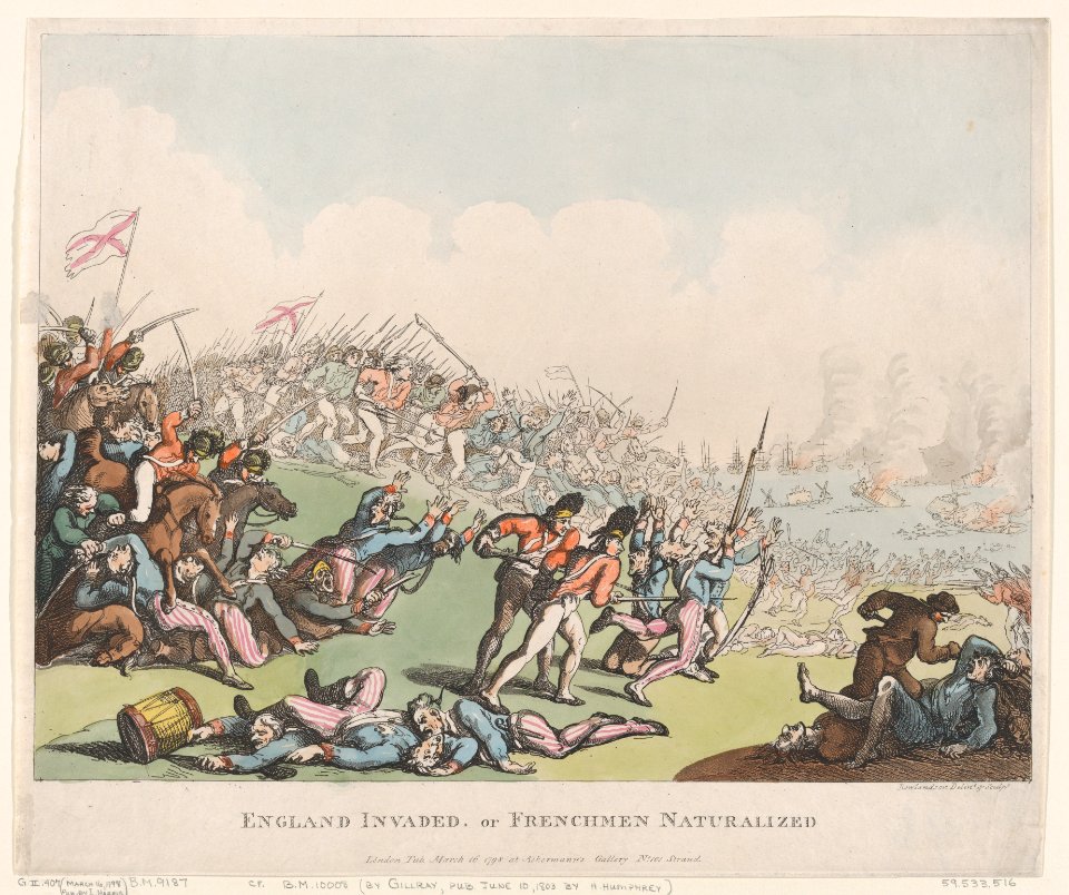 England Invaded, or Frenchmen Naturalized MET DP872681