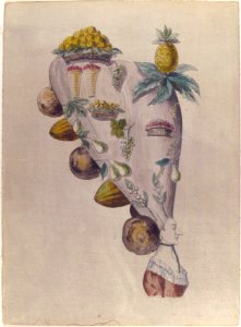 Fantastic Hairdresses with Fruit and Vegetable Motifs MET 65.692.9