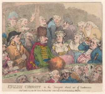 English Curiosity or The Foreigner Stared Out of Countenance MET DP880836