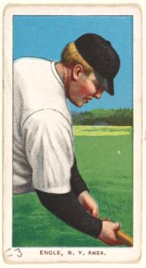 Engle, New York, American League, from the White Border series (T206) for the American Tobacco Company MET DP824758