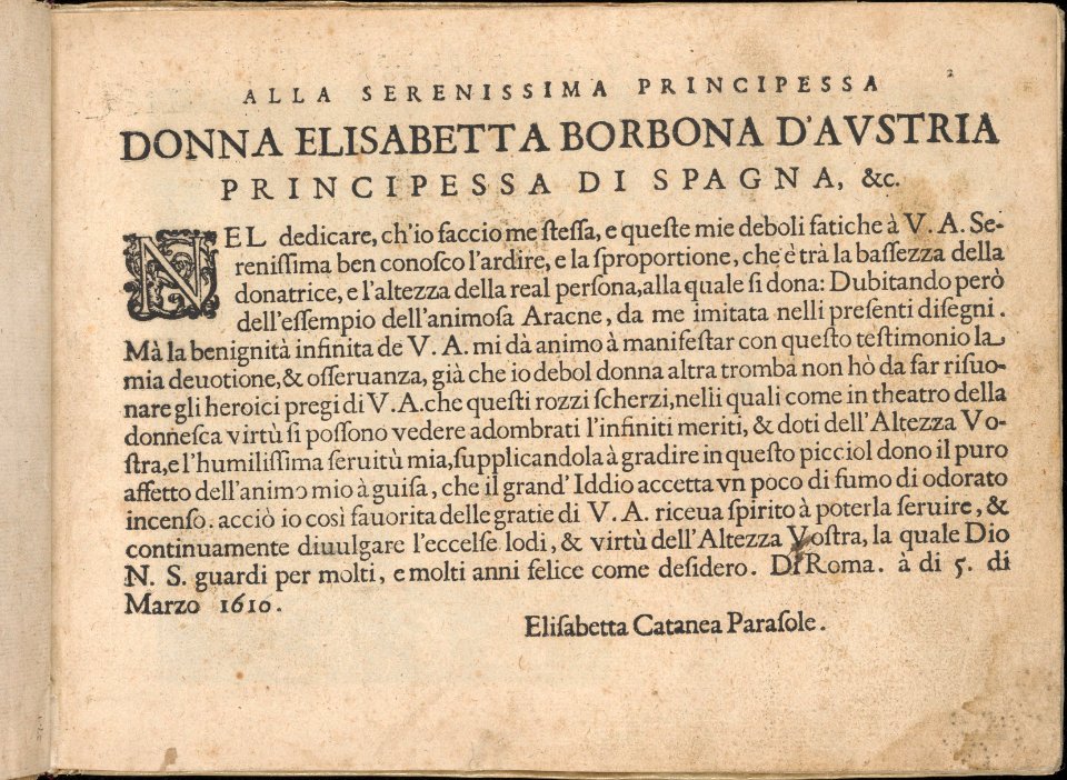 Fiore D'Ogni Virtu Per le Nobili Et Honeste Matrone, page 2 (recto) MET DP362361