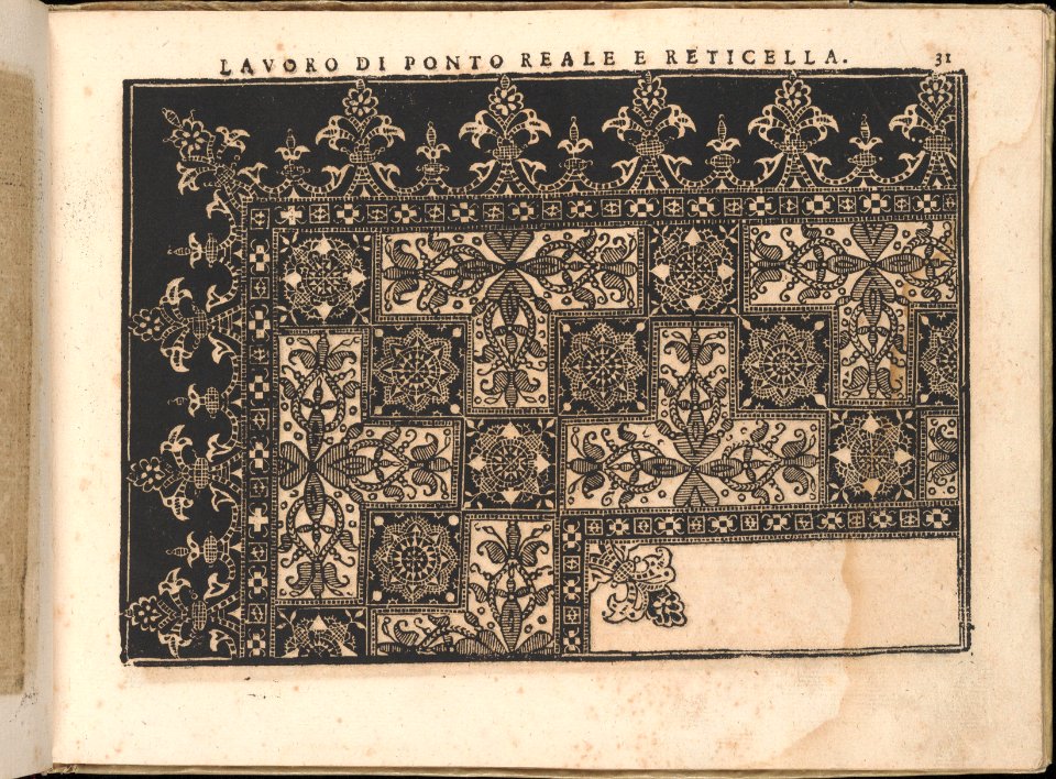 Fiore D'Ogni Virtu Per le Nobili Et Honeste Matrone, page 31 (recto) MET DP362390