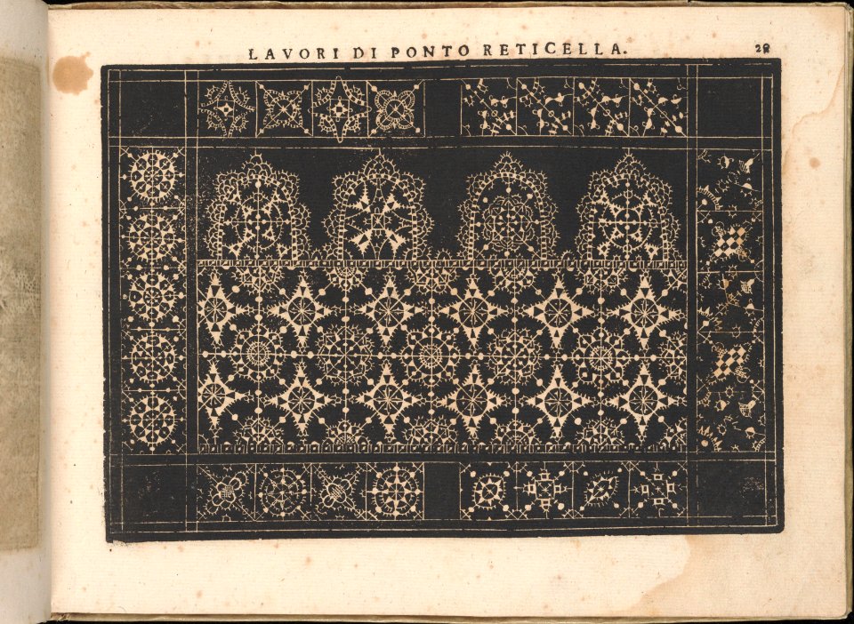 Fiore D'Ogni Virtu Per le Nobili Et Honeste Matrone, page 28 (recto) MET DP362387