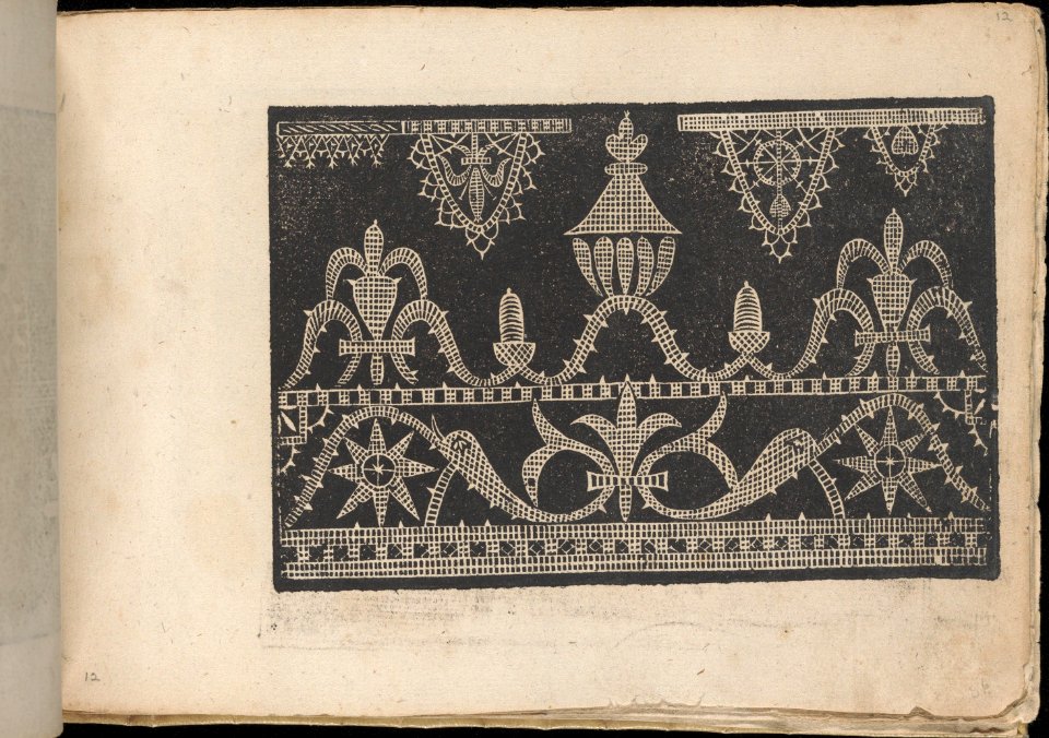 Fiori di Ricami Nuovamente Posti in Luce, page 12 (recto) MET DP362540