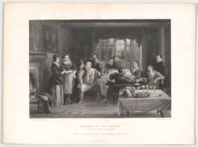Falstaff and His Friends ("The Merry Wives of Windsor") MET DP860167