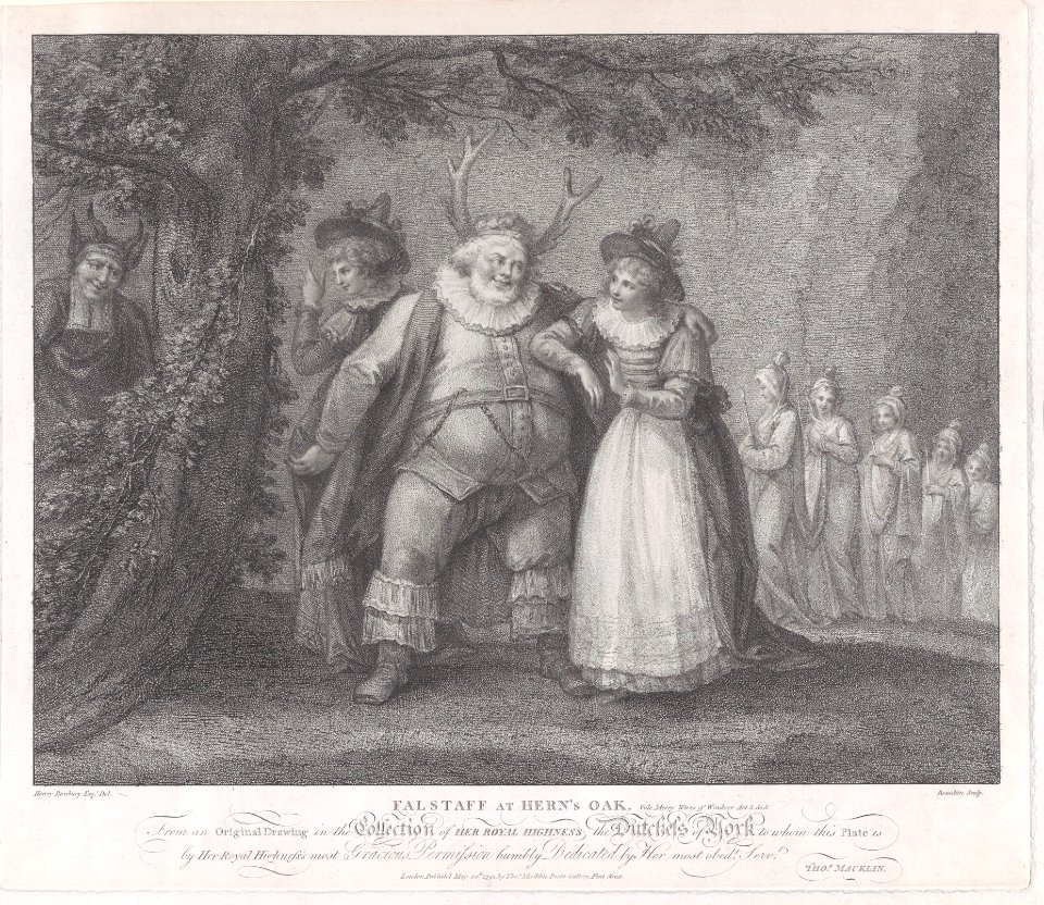Falstaff at Herne's Oak Met DP886493