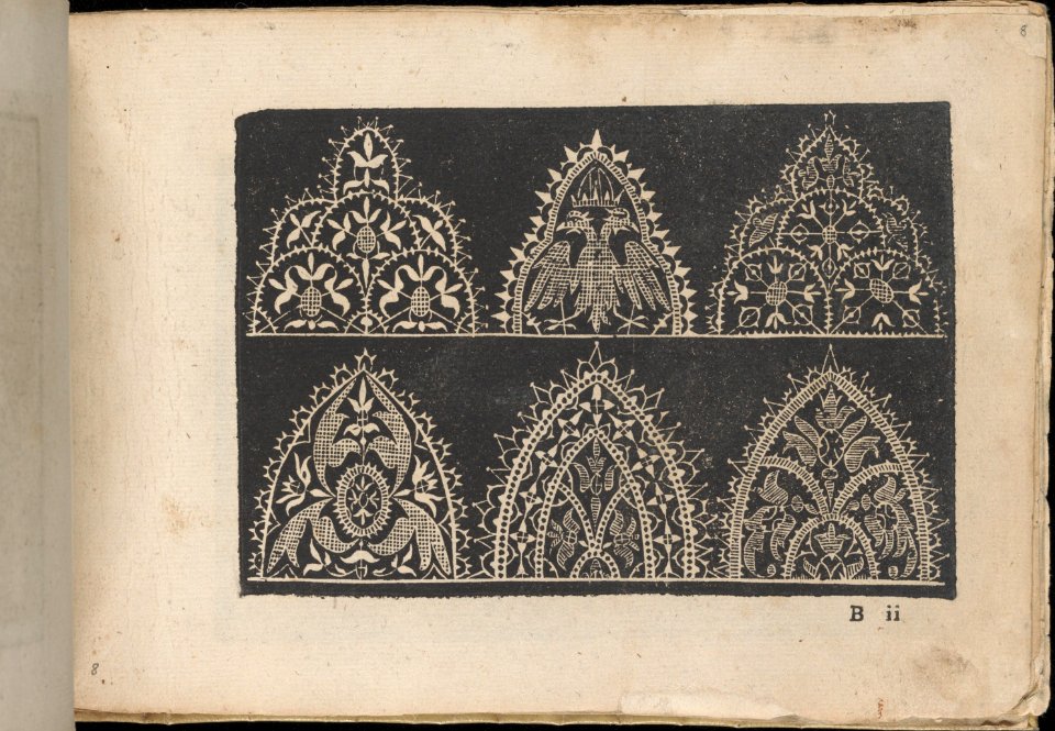 Fiori di Ricami Nuovamente Posti in Luce, page 8 (recto) MET DP362536