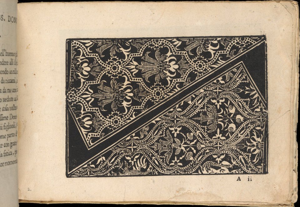 Fiori di Ricami Nuovamente Posti in Luce, page 2 (recto) MET DP362530