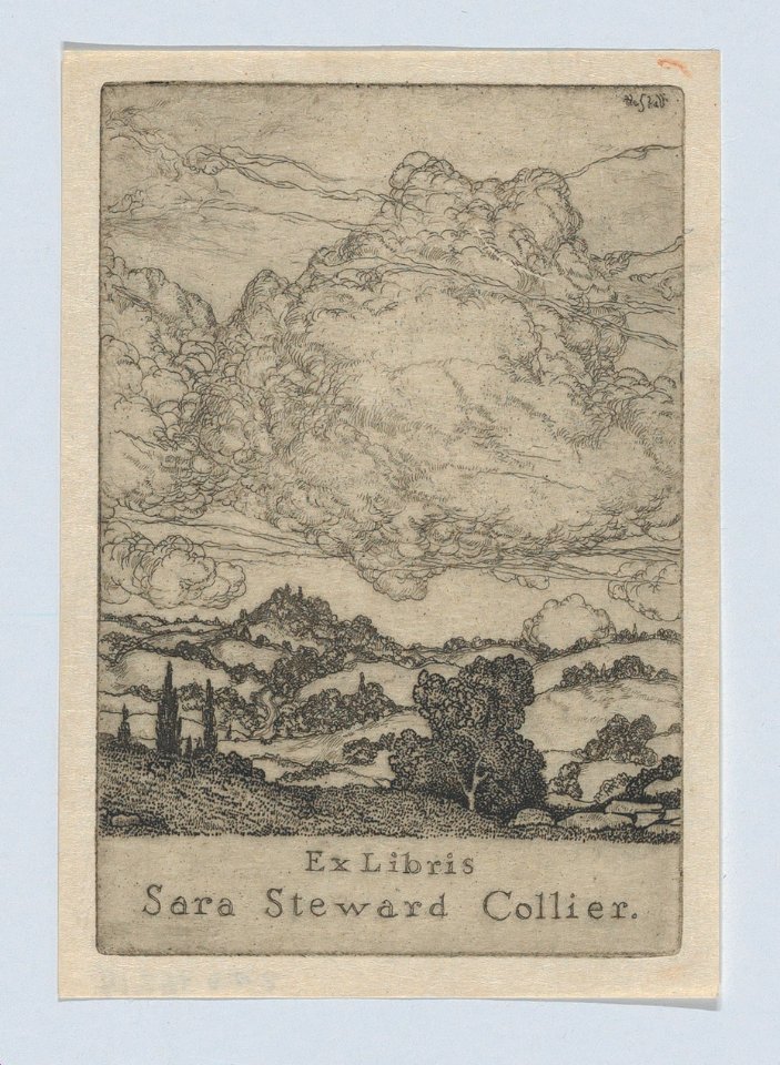 Ex Libris Sara Steward Collier MET DP873085