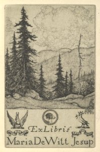 Ex Libris Maria DeWitt Jesup MET DP846540