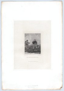 Falstaff and Bardolph, on a Road near Coventry (Shakespeare, King Henry IV, Part I, Act 4, Scene 2) MET DP870203