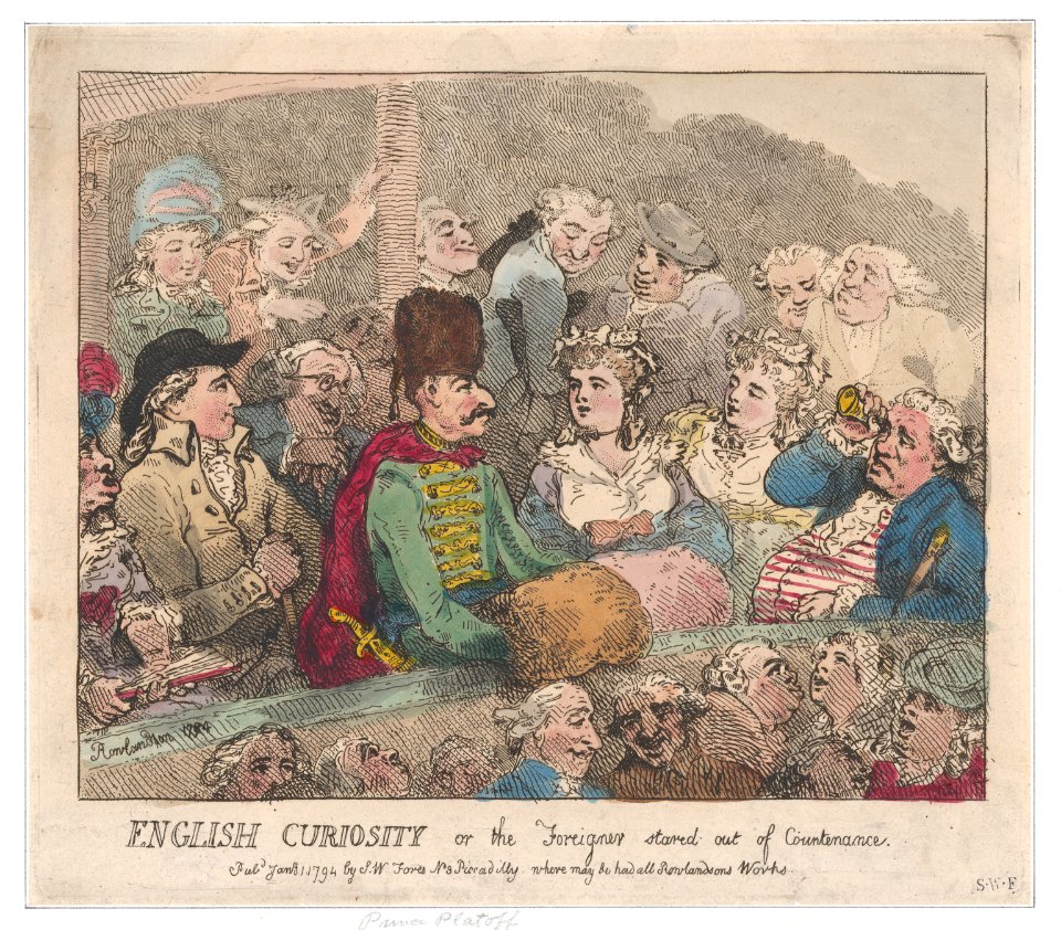 English Curiosity, or The Foreigner Stared Out of Countenance MET DP872129