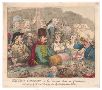English Curiosity, or The Foreigner Stared Out of Countenance MET DP872129