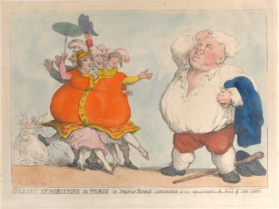 English Exhibitions in Paris or French People Astonished at Our Improvement in the Breed of Fat Cattle MET DP883809