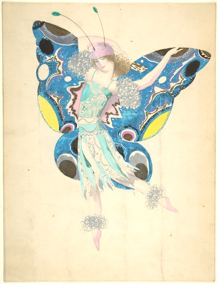 Female dancer in fairy costume MET DP804934