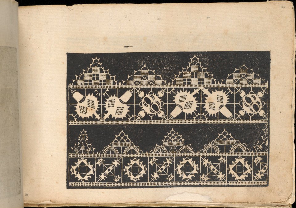 Fiori di Ricami Nuovamente Posti in Luce, page 16 (recto) MET DP362544