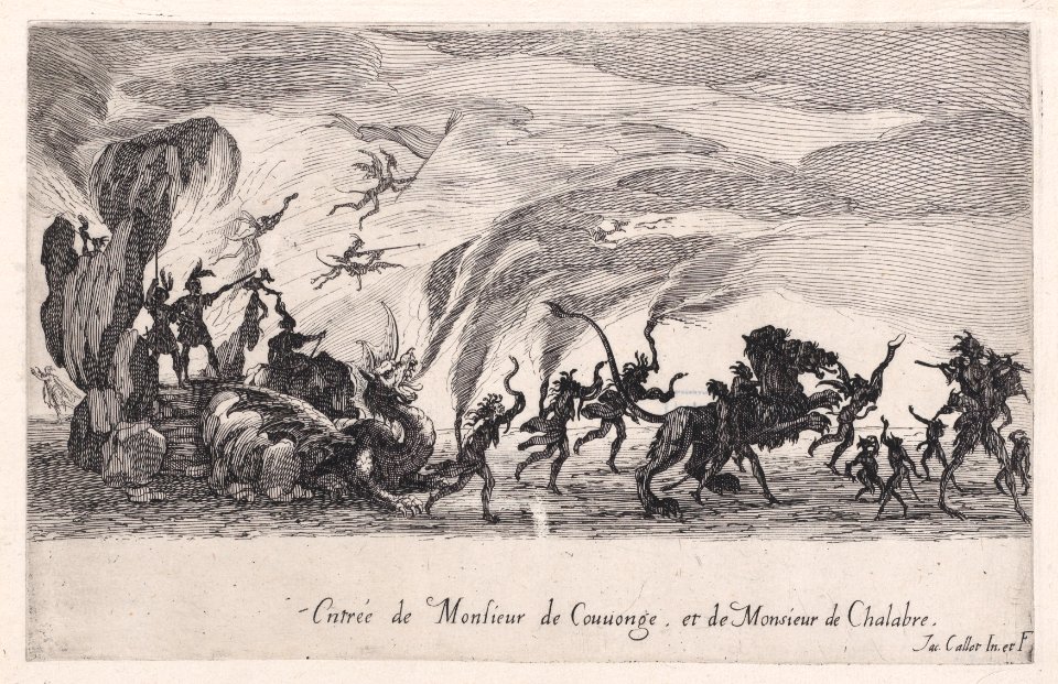 Entrance of Monsieur du Couvonge and of Monsieur de Chalabre Met DP890521