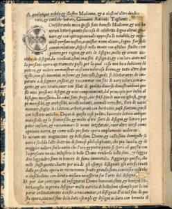 Essempio di recammi, title page (verso) MET DP364565