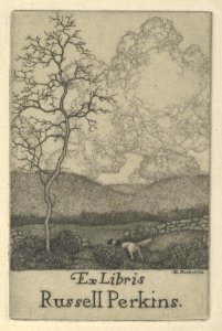 Ex Libris Russell Perkins MET DP846539