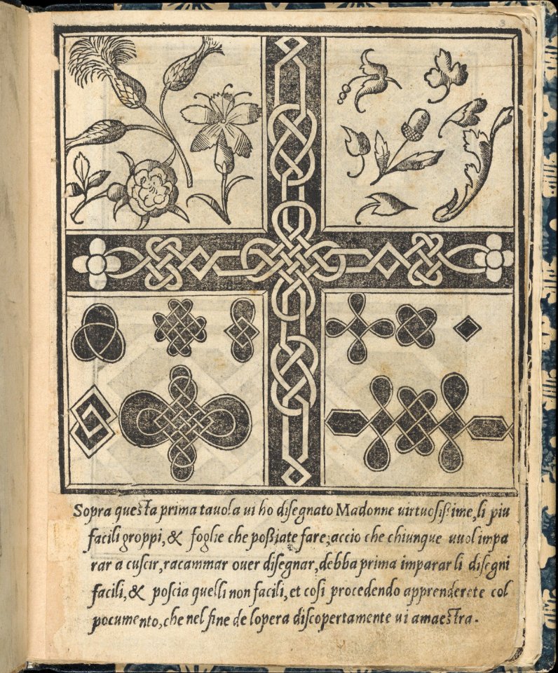 Essempio di recammi, page 3 (recto) MET DP364568