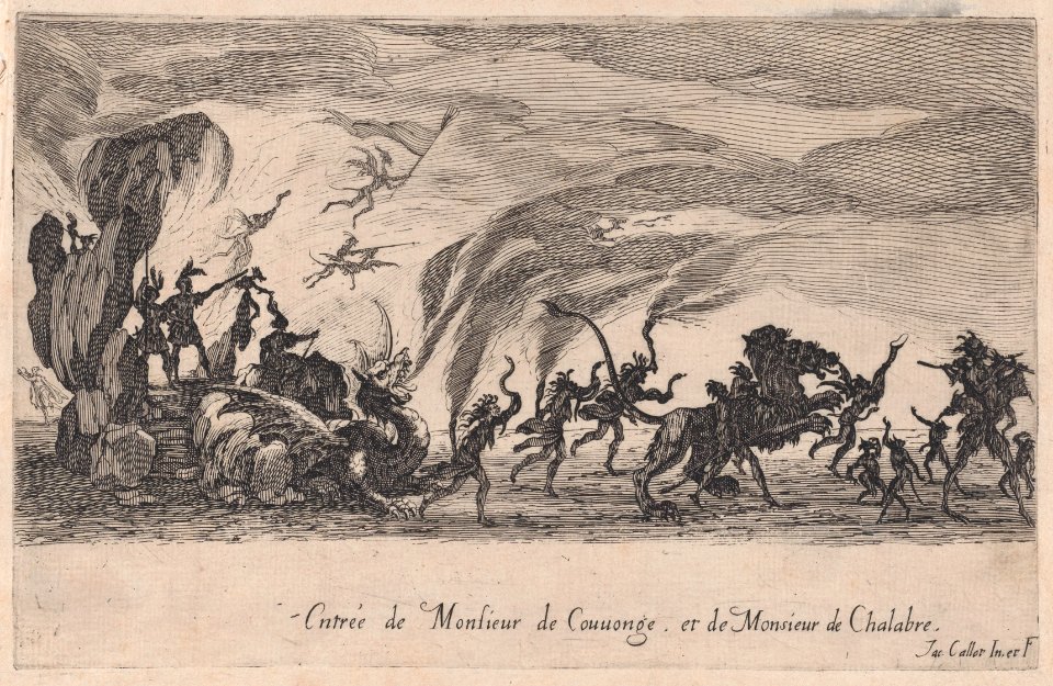 Entrance of Monsieur du Couvonge and of Monsieur de Chalabre Met DP890530