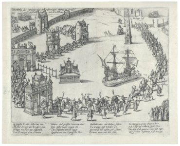 Entrance of the Cardinal and Archduke Albert to Brussels in 1596 MET DP855329