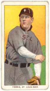 Ferris, St. Louis, American League, from the White Border series (T206) for the American Tobacco Company MET DP843218