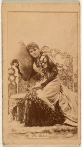 Eva Selbie, from the Actresses series (N245) issued by Kinney Brothers to promote Sweet Caporal Cigarettes MET DP859539