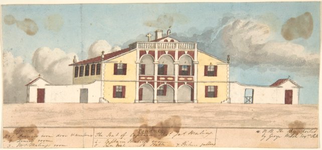Fonduco, the Seat of Captain Thomas James Maling MET DP806359