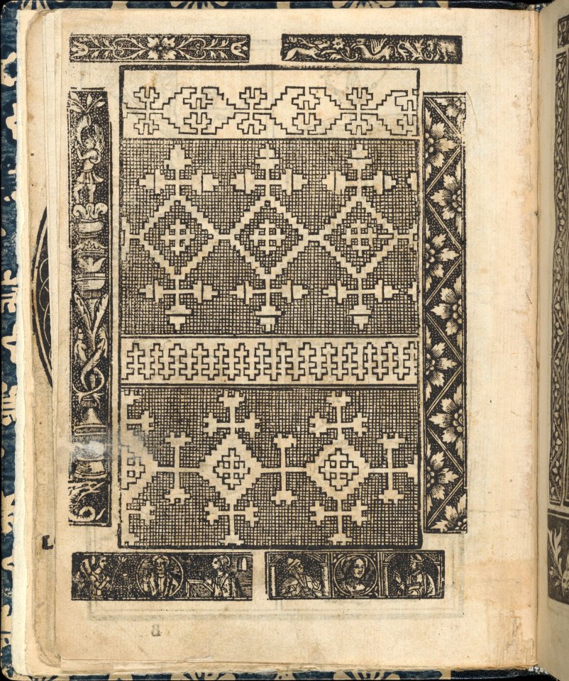 Essempio di recammi, page 9 (verso) MET DP362306