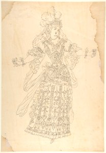 Female Actor in Ballet Costume MET DP809527